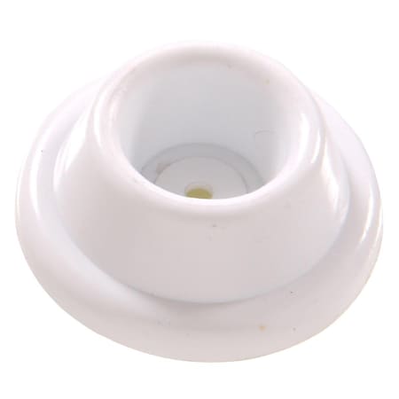 Ornatus Outdoors Carded - Wall Mounnt Door Stop, White OR1633477